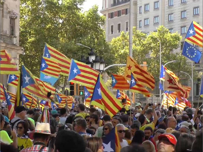 الحكومة الإسبانية عازمة على منع استفتاء كتالونيا