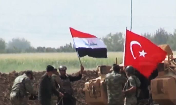 مناورات عسكرية مشتركة بين العراق وتركيا