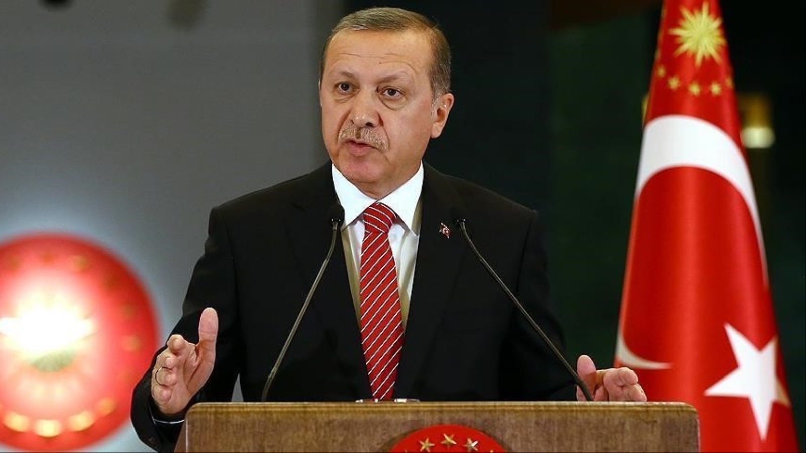 ‪(الأناضول)‬ أردوغان: تركيا يمكنها أن تقطع الإمدادات عن خط أنابيب النفط الذي ينقل الخام من شمال العراق