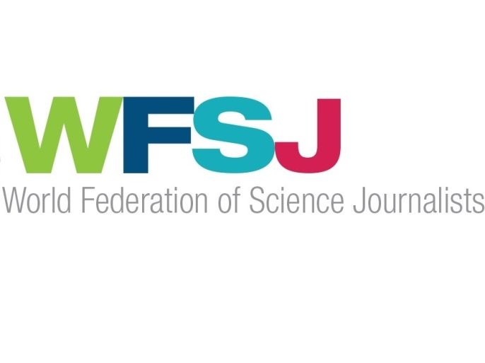 شعار الاتحاد العالمي للصحفيين العلميين