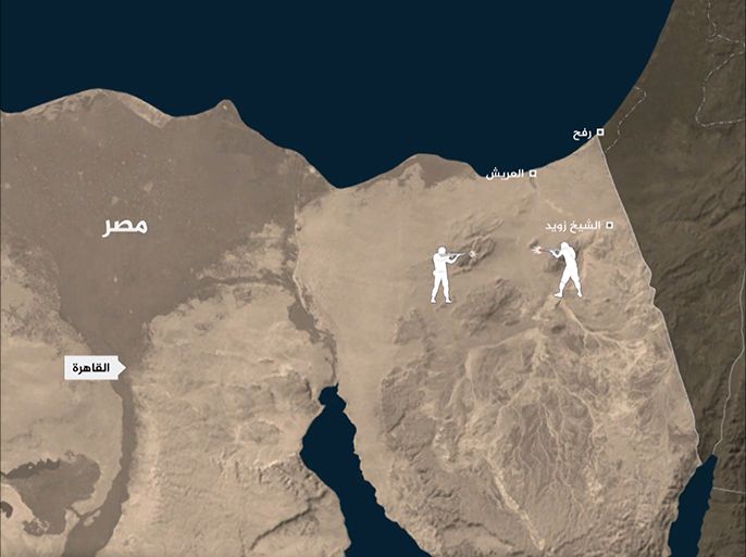الجيش المصري يعلن مقتل 6 من أفراده و24 "إرهابيا" خلال التصدي لهجوم في منطقة القواديس شمال سيناء