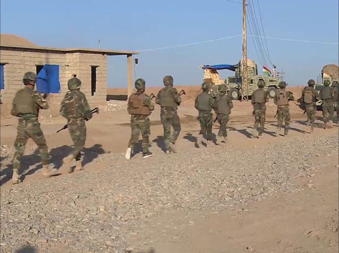تحركات عسكرية عراقية في محيط كركوك