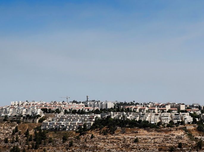 A general view taken on July 4, 2017 shows the Israeli settlement of east Gilo on the outskirts of Jerusalem. / AFP PHOTO / THOMAS COEX (Photo credit should read THOMAS COEX/AFP/Getty Images)