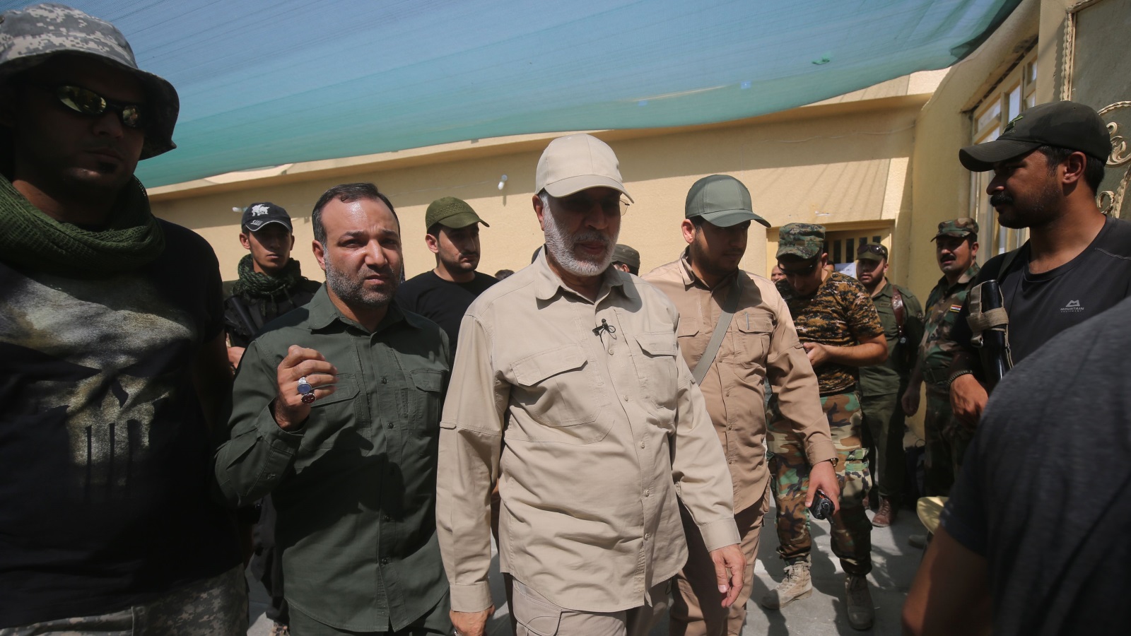 أبو مهدي المهندس نائب قائد الحشد الشعبي الذي تضعه الولايات المتحدة على قوائمها للإرهاب(غيتي)
