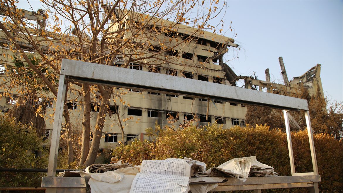 ملفات ووثائق طبية تعرضت للتلف في مستشفيات الموصل