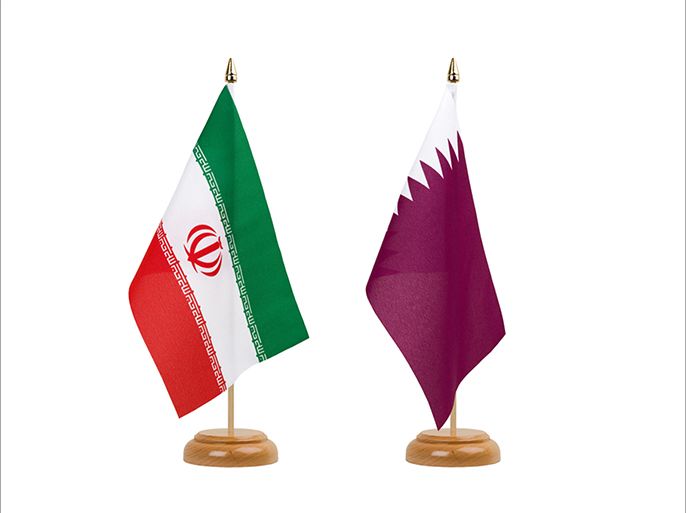 علمي قطر وإيران