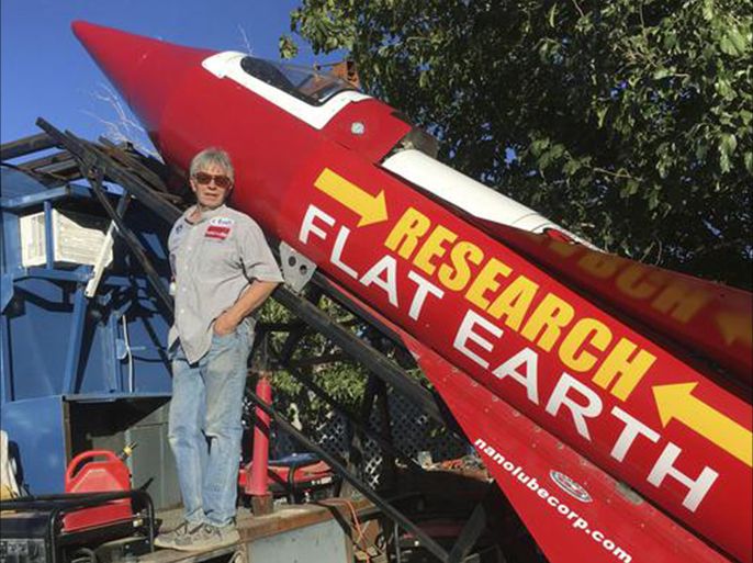 Un Américain construit sa propre fusée pour prouver que la Terre est plate