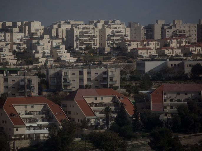 MA'ALE ADUMIM, WEST BANK - JANUARY 16: : Houses part of the largest Israeli settlement of Ma'ale Adumim are seen on a hillside on January 16, 2017 in Ma'ale Adumim, West Bank. 70 countries attended the recent Paris Peace Summit and called on Israel and Palestinians to resume negotiations that would lead to a two-state solution, however the recent proposal by U.S President-elect Donald Trump to move the US embassy from Tel Aviv to Jerusalem and last month's U.N. Security Council resolution condemning Jewish settlement activity in the West Bank have contributed to continued uncertainty across the region. The ancient city of Jerusalem where Jews, Christians and Muslims have lived side by side for thousands of years and is home to the Al Aqsa Mosque compound or for Jews The Temple Mount, continues to be a focus as both Israelis and Palestinians claim the city as their capital. The Israeli-Palestinian conflict has continued since 1947 when Resolution 181 was passed by the United Nations, dividing Palestinian territories into Jewish and Arab states. The Israeli settlement program has continued to cause tension as new settlements continue to encroach on land within the Palestinian territories. The remaining Palestinian territory is made up of the West Bank and the Gaza strip. (Photo by Chris McGrath/Getty Images)