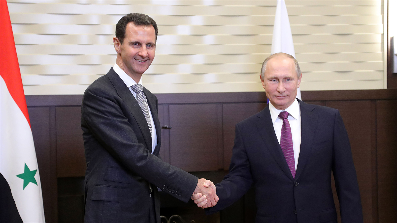 بوتين استقبل بشار الأسد مرتين بموسكو في زيارتين مفاجئة (الجزيرة)