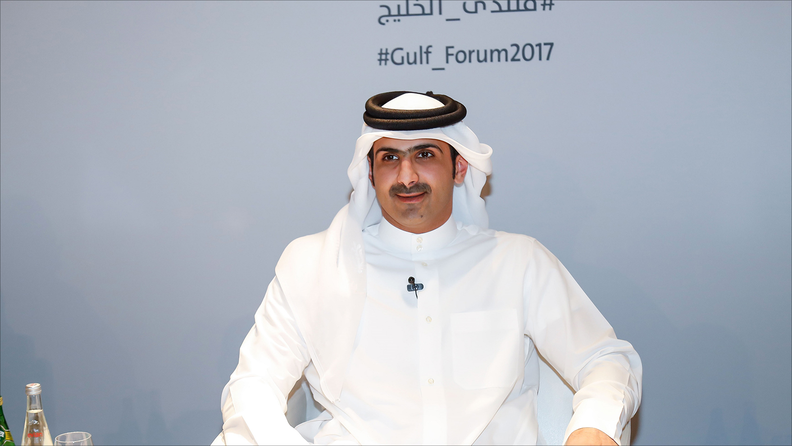 الرئيس التنفيذي للمؤسسة القطرية للإعلام الشيخ عبد الرحمن بن حمد آل ثاني (الجزيرة نت)
