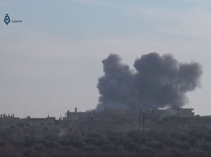 قصف روسي على ريف إدلب الجنوبي (ناشطون)