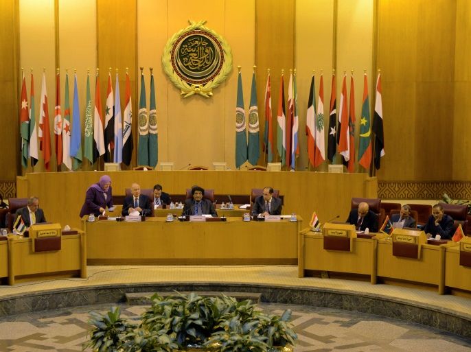 Arab League meets to discuss possible move of the U.S. embassy to Jerusalem, in Cairo, Egypt December 5 , 2017. REUTERS/Mohamed Abd El Ghany
