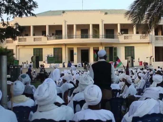 مهرجان حزب الأمة السوداني لنصرة القدس بأم درمان