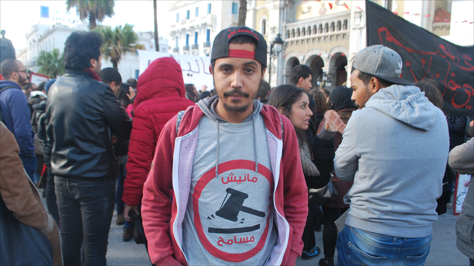 الطالب التونسي حمزة العبيدي: الشعب التونسي يتحمل مسؤولية خياراته (الجزيرة)