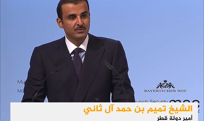 كلمة أمير قطر الشيخ تميم بمؤتمر ميونيخ للأمن