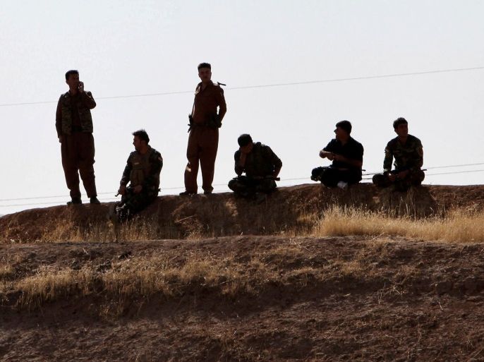 Kurdish Peshmarga forces are seen near Altun Kupri, between Kirkuk and Erbil, Iraq October 20, 2017. REUTERS/Azad Lashkari TPX IMAGES OF THE DAY