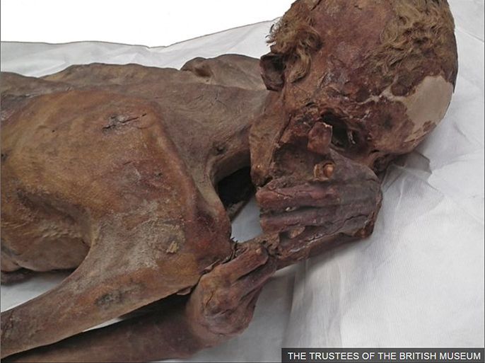 اكتشاف أقدم "وشم" في العالم على اثنين من المومياوات المصرية بلندن - مصدر الصورة المتحف البريطاني
