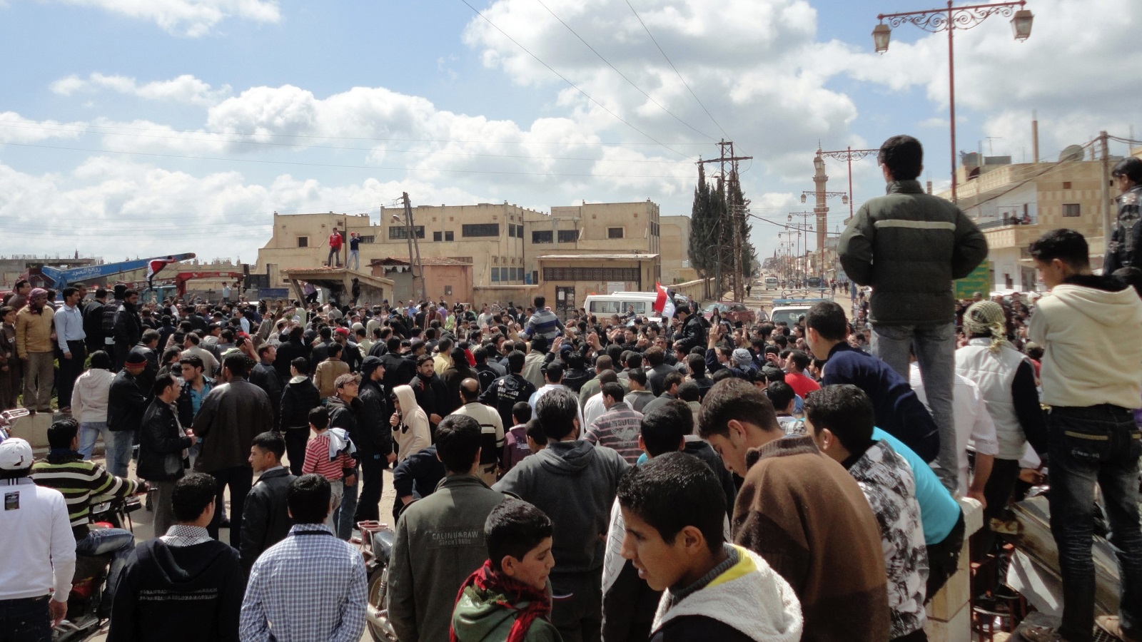 ‪درعا كانت أول مدينة سورية تهتف للحرية في 2011 تناغما مع الربيع العربي‬ (رويترز)