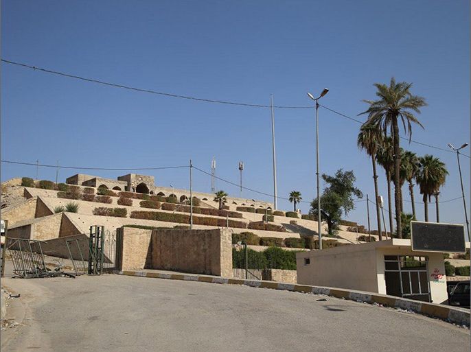 جانب من تل التوبة الذي يقع على قمته جامع النبي يونس شرقي الموصل