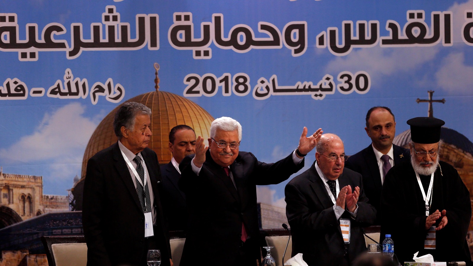 ‪(رويترز)‬ الدورة الأخيرة شهدت إعادة انتخاب الرئيس الفلسطيني محمود عباس رئيسا للجنة التنفيذية لمنظمة التحرير الفلسطينية