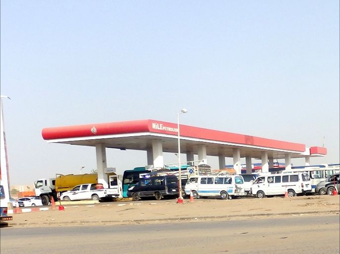 بعض من محطات الوقود في السودان