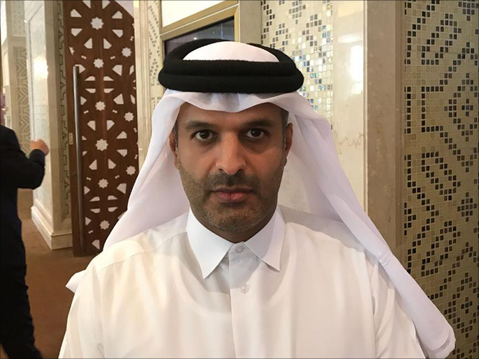 ‪الشيخ ثاني بن علي آل ثاني يؤكد أن قطر تمضي في طريقها رغم الحملات المغرضة التي تحاول تشويه صورتها‬  (الجزيرة)