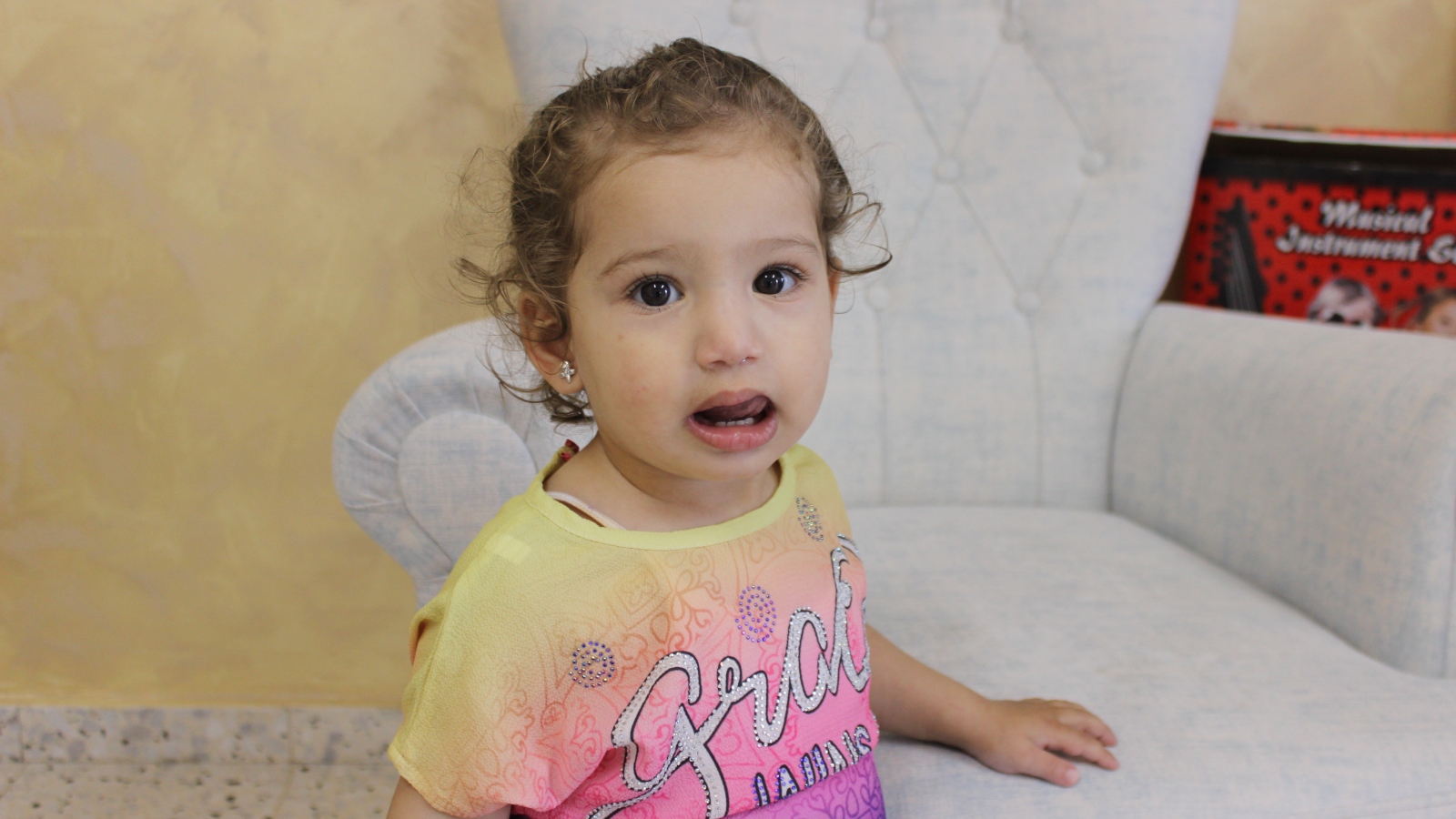 مريم ربايعة حمادة كانت في الشهر الرابع من عمرها عندما اعتقلت والدتها (الجزيرة)