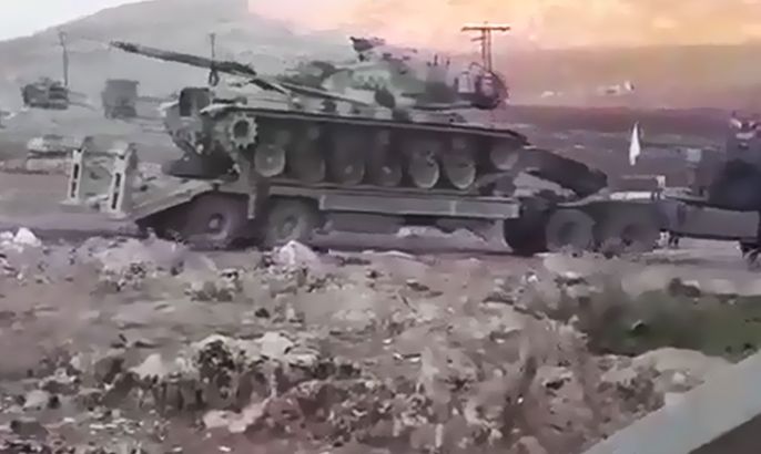 تعزيزات عسكرية تركية في شير مغار بريف حماة الغربي