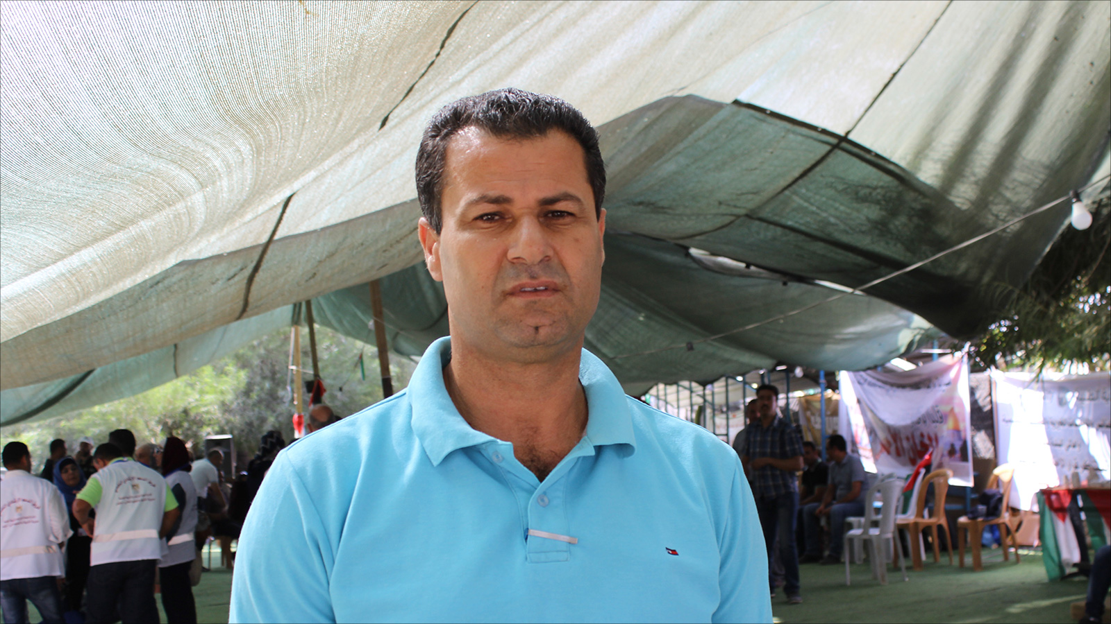 ‪أبو رحمة: مستوطنو كفار أدوميم يتناغمون مع الإدارة المدنية في الضغط على المواطنين‬ (الجزيرة)
