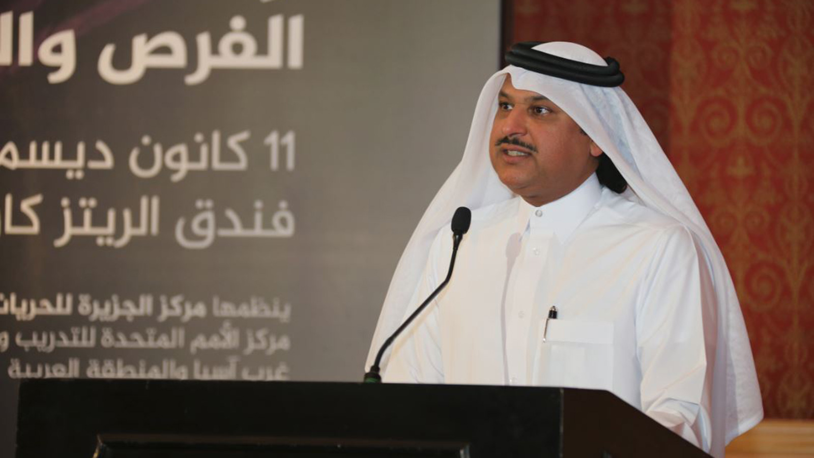 خالد جوهر المدير العام لشبكة الجزيرة بالوكالة (الجزيرة)