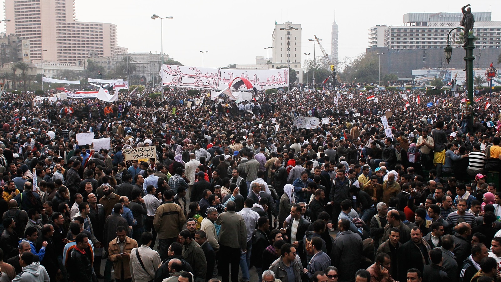  شبح ثورة 25 يناير يطارد النظام مع اقتراب ذكراها الثامنة (غيتي-أرشيف)