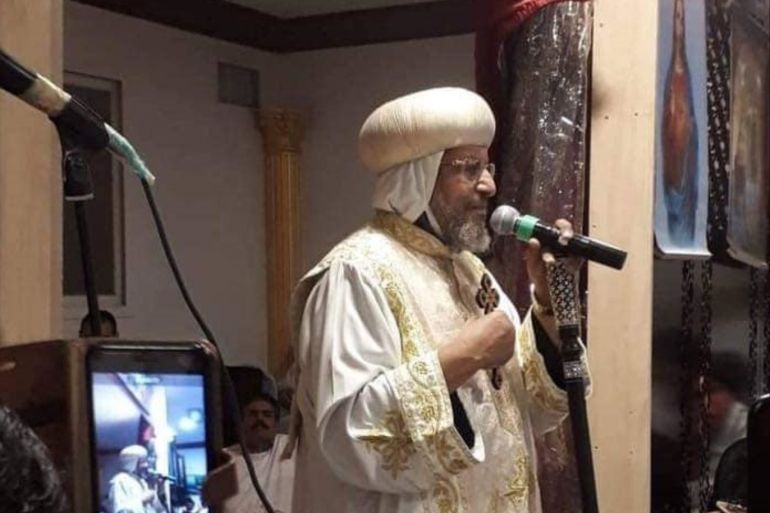 قداس مسيحي مصري في السعودية