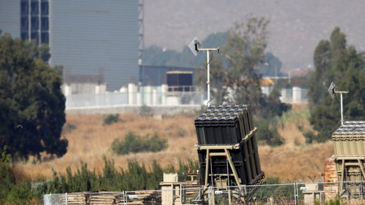 An Iron Dome anti-missile system is seen at the Israeli side of the border between Israel and Lebanon, northern Israel, August 26, 2019 REUTERS Amir Cohen