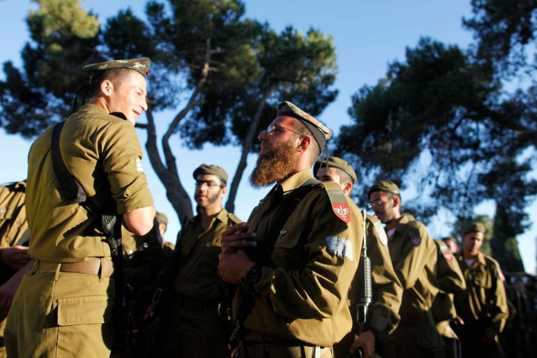 Graduation Ceremony For Ultra-Orthodox Soldiers