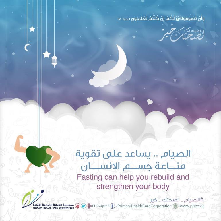 الصيام صيام صوم شهر رمضان المصدر مؤسسة الرعاية الصحية الأولية، للاستعمال الداخلي فقط