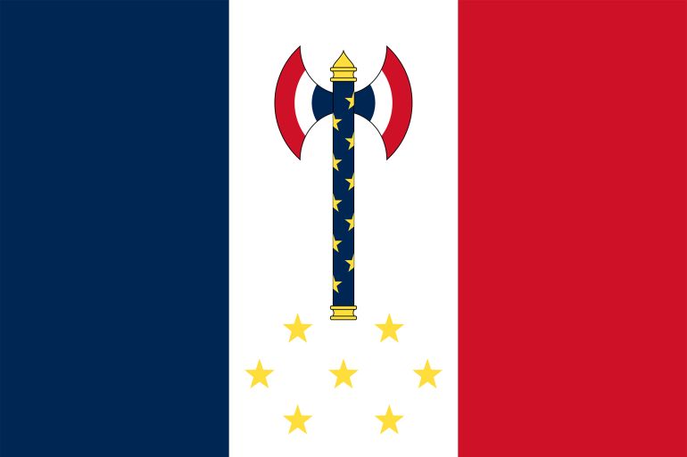 Flag of Philippe Pétain, Chief of State of Vichy France