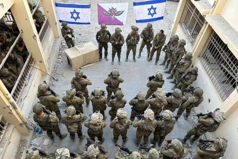 توظيف البعد الديني التوراتي من أجل الحشد والتعبئة بصفوف الجنود للانخراط في القتال بالمعارك البرية في غزة.