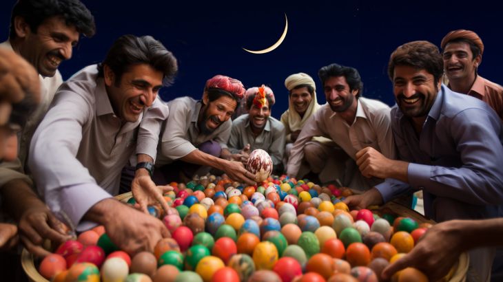 حرب البيض.. عادة رمضانية في باكستان