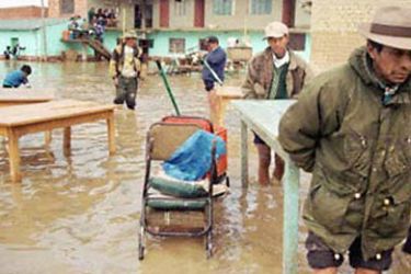 أمطار وفياضانات في بوليفيا