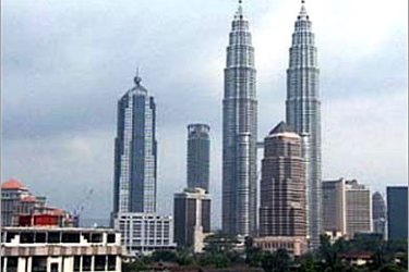 مدينة كوالالمبور - ناطحات السحاب في مدينة كوالالمبور في ماليزيا