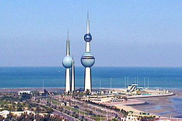 منظر لأحد السواحل في الكويت