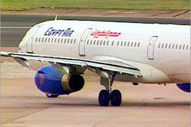 إحدى الطائرات التابعة للخطوط الجوية المصرية، مصر للطيران