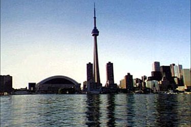 Toronto skyline, daytime