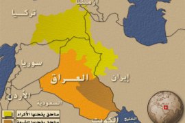 مناطق الأكراد والشيعة في العراق ودول الجوار