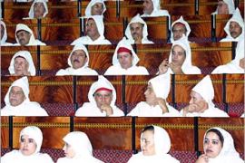 f: Deputies listen to a speech delivered by Moroccan King Mohammed VI during the opening of a parliamentary session in Rabat