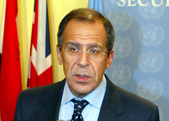 f: Russian Federation Ambassador to the United Nations Sergey Lavrov