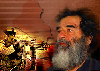 اعتقال صدام حسين