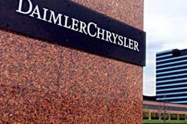 The Daimlerchrysler headquarters in Auburn Hills, Michigan, April 29, 2004. Earlier in the day In Germany, DaimlerChrysler's