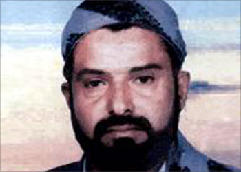 An undated file picture shows firebrand preacher Hussein Badr Eddin al-Huthi. Yemeni authorities are to dispatch mediators 26 June 2004 to the troubled Saada province, near the border with Saudi Arabia, to persuade Huthi to surrender following days of deadly clashes between his supporters and the army. Nine Yemeni soldiers and 46 extremists have been killed in some four days of clashes in the Saada province the interior ministry said. AFP PHOTO/HO