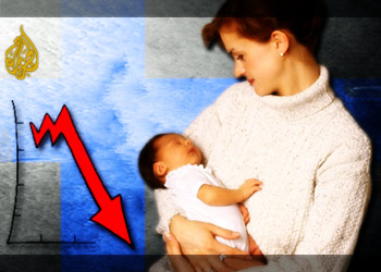 انخفاض مستوى الولادات في فنلندا